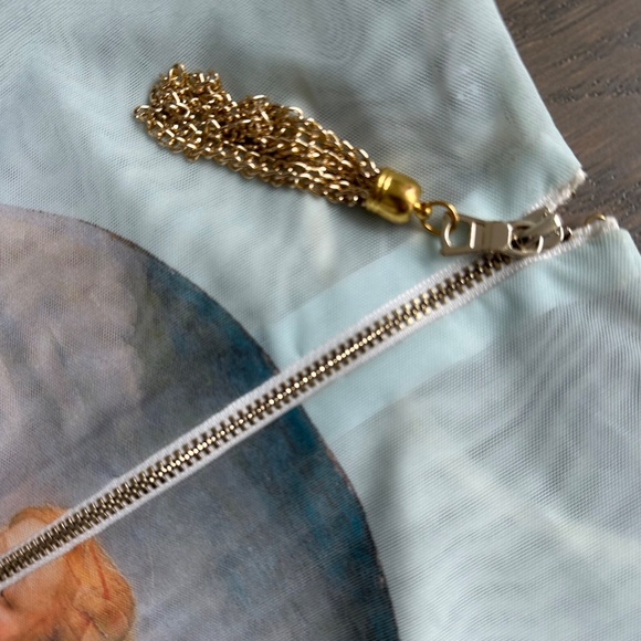 Alice + Olivia Delora Sunday Dreaming Maxi Dress Renaissance - Size 2 - EUC - Picture 7 of 12